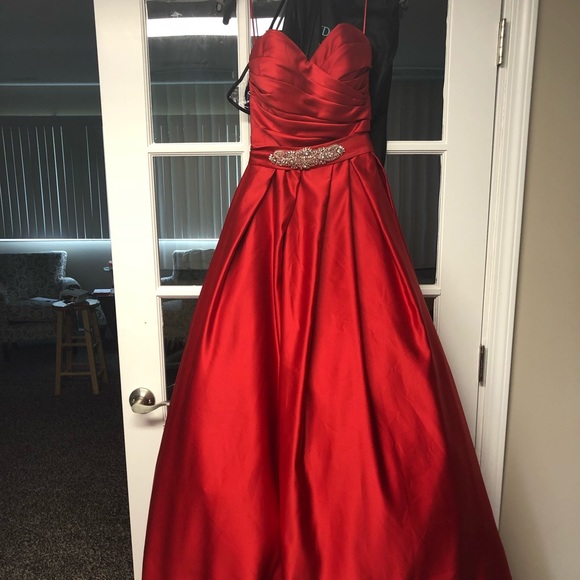 viper Dresses Red Ball Gown Poshmark